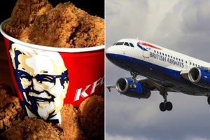 Le frigo est en panne, les passagers d’un avion nourris avec un menu KFC Le frigo est en panne, les passagers d’un avion nourris avec un menu KFC