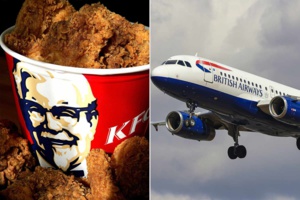 Le frigo est en panne, les passagers d’un avion nourris avec un menu KFC