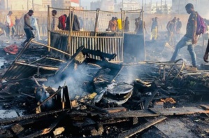 L’incendie de la gare Ouled Ziane circonscrit L’incendie de la gare Ouled Ziane circonscrit