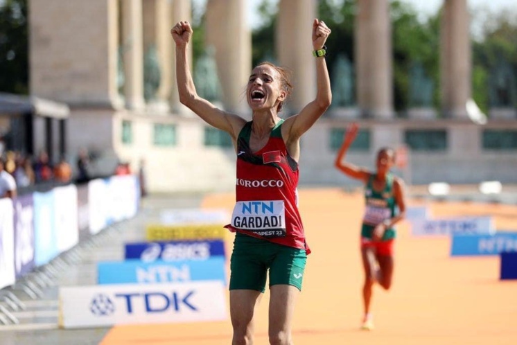 Mondiaux d’athlétisme : médaille de bronze au Marathon pour Fatima Ezzahra Gardadi