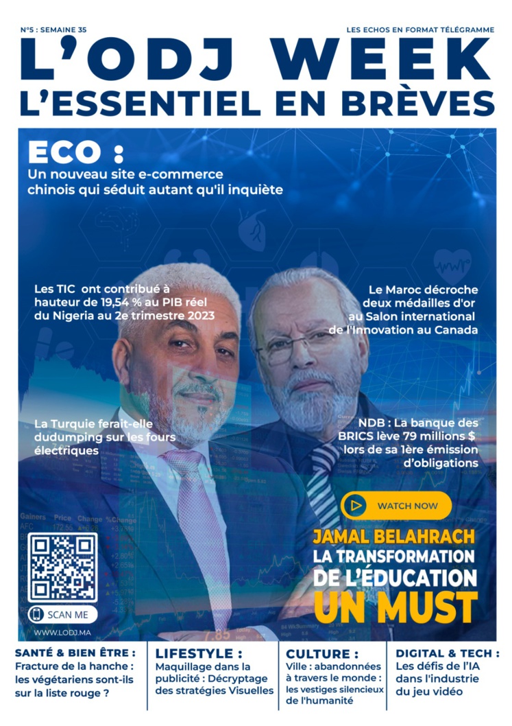 Parution de L'ODJ WeeK de cette semaine Parution de L'ODJ WeeK de cette semaine