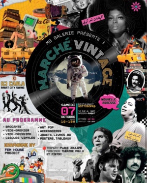 Le GRAND MARCHÉ VINTAGE de Rabat revient le SAMEDI 7 OCTOBRE 2023 Le GRAND MARCHÉ VINTAGE de Rabat revient le SAMEDI 7 OCTOBRE 2023