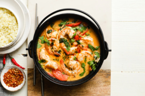 Crevettes à la thaïlandaise Crevettes à la thaïlandaise