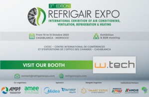 Casablanca abrite du 10 au 12 octobre la troisième édition Refrigair Expo Casablanca abrite du 10 au 12 octobre la troisième édition Refrigair Expo