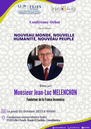 Conférence de Monsieur Jean-Luc MELENCHON