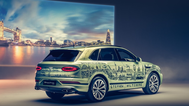 Bentley Émerveille le Monde avec la Belonging Bantayga