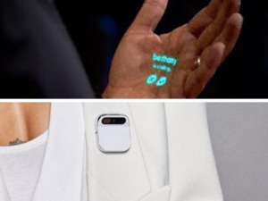 Humane montre enfin à quoi ressemble l'épingle Ai avant son dévoilement le 9 novembre. Humane montre enfin à quoi ressemble l'épingle Ai avant son dévoilement le 9 novembre.