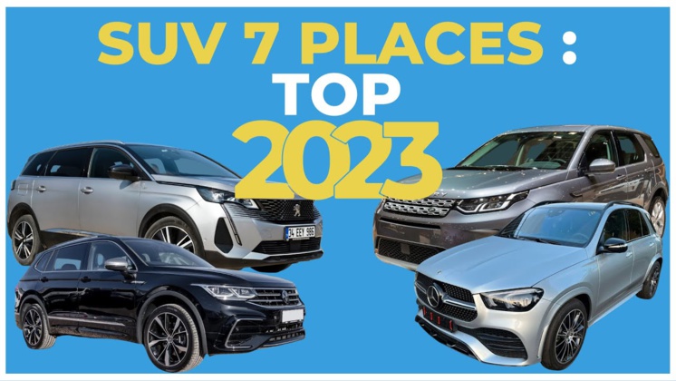Les 3 meilleures voitures 7-places en 2023