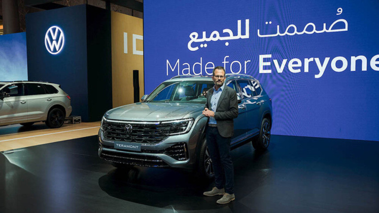 Succès Volkswagen au salon international de l'automobile de Genève 2023 au Qatar