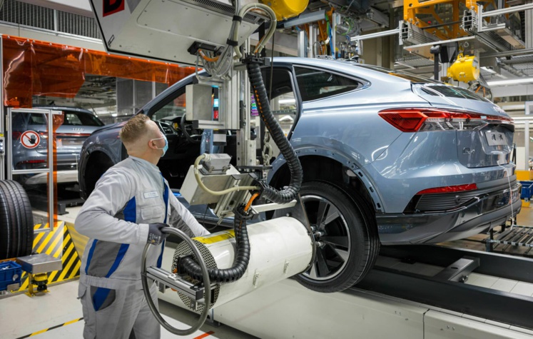 Chez Audi, le SUV électrique Q4 e-tron se vend mal Chez Audi, le SUV électrique Q4 e-tron se vend mal