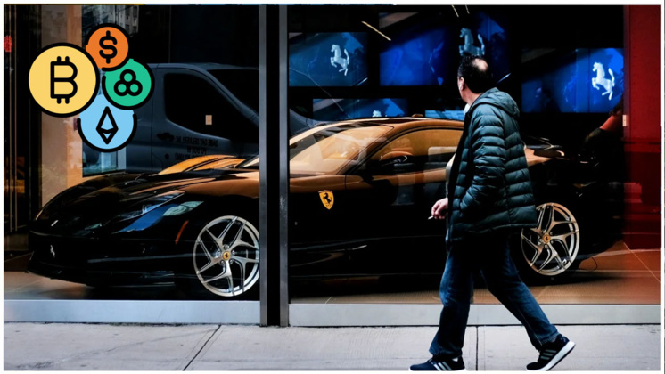 Ferrari précurseur : Bientôt, l'achat avec des Cryptomonnaies ! Ferrari précurseur : Bientôt, l'achat avec des Cryptomonnaies !