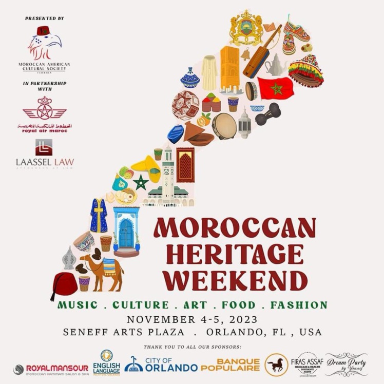The Moroccan Heritage aura lieu à Orlando les 4 et 5 novembre 