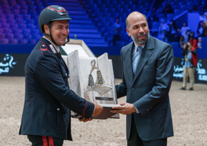 Emanuele Gaudiano remporte le Grand Prix de Sa Majesté Le Roi Mohammed VI Emanuele Gaudiano remporte le Grand Prix de Sa Majesté Le Roi Mohammed VI