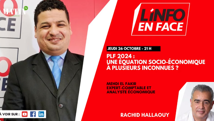 L'Info en Face avec Mehdi El Fakir L'Info en Face avec Mehdi El Fakir