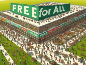 Des supermarchés où tout est gratuit Des supermarchés où tout est gratuit