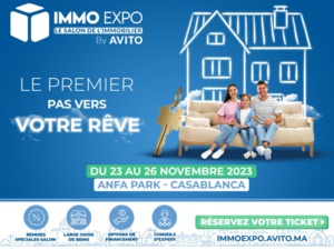 Avito lance la 1re édition de son salon « Immo Expo by Avito »