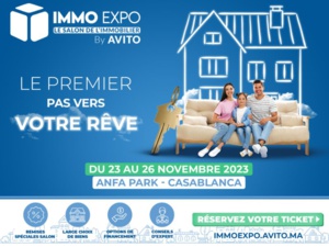 Avito lance la 1re édition de son salon « Immo Expo by Avito » Avito lance la 1re édition de son salon « Immo Expo by Avito »