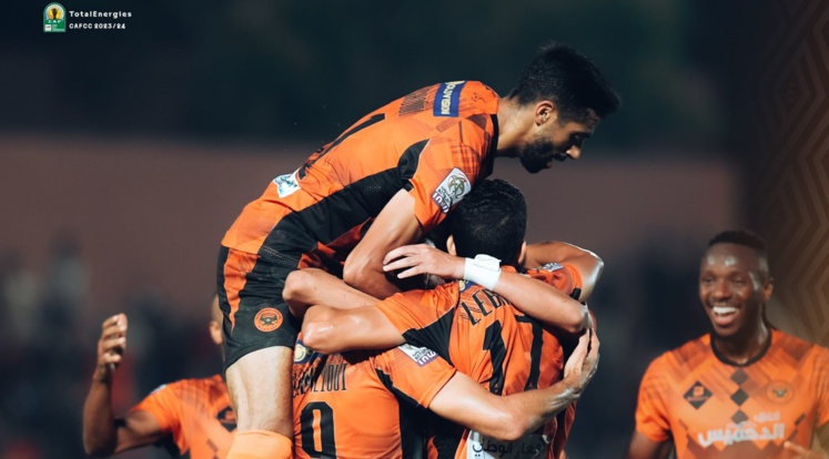 La joie des berkanais apres leur victoire face aux sudafricains de Sukhukhu