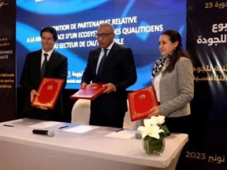 Automobile/Chimie : signature de deux conventions de partenariat pour la mise en place d’écosystèmes de qualité Automobile/Chimie : signature de deux conventions de partenariat pour la mise en place d’écosystèmes de qualité