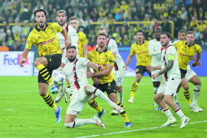 Ligue des champions: l'AC Milan et Pioli jouent gros contre Dortmund Ligue des champions: l'AC Milan et Pioli jouent gros contre Dortmund