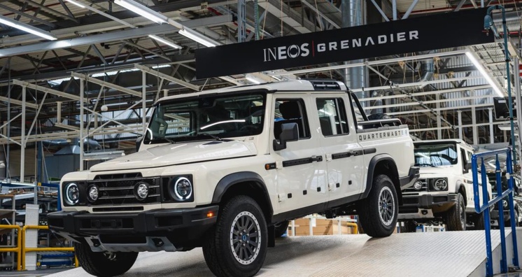 Ineos Automotive annonce le démarrage de la production du Pickup Quartermaster Double Cab Ineos Automotive annonce le démarrage de la production du Pickup Quartermaster Double Cab