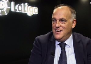 Javier Tebas réélu président de LaLiga jusqu'en 2027 Javier Tebas réélu président de LaLiga jusqu'en 2027