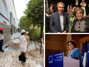 Soutien du projet Aliph à la reconstruction du patrimoine apres le seisme d’Al Haouz Soutien du projet Aliph à la reconstruction du patrimoine apres le seisme d’Al Haouz