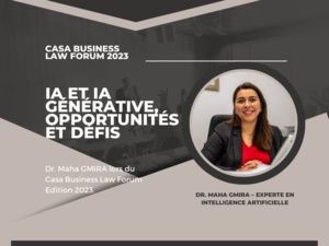 CBLF 2023 - Dr. Maha GMIRA : IA et lA générative, opportunités et défis