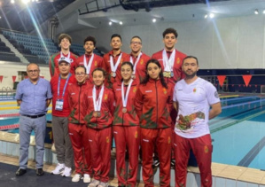 Championnat arabe juniors de natation : une belle moisson de 20 médailles pour le Maroc