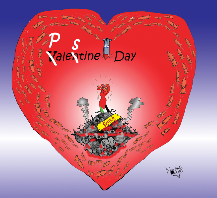 Valentine Day ou Palestine Day ?