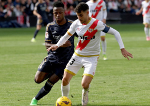 Espagne : le Real Madrid frustré par le Rayo Vallecano dans le derby madrilène