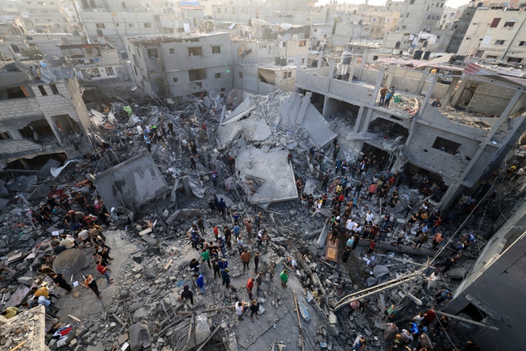 Dans les ruines de la ville fantôme de Gaza, "la mort est tout près"