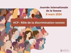 HCP : Rôle de la discrimination sexiste HCP : Rôle de la discrimination sexiste