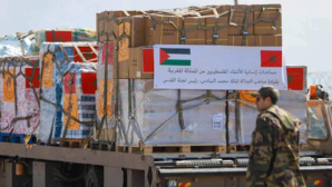 Aide humanitaire marocaine pour Gaza par voie terrestre
