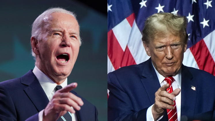 Après le retrait de Nikki Haley, un nouveau duel Trump-Biden en novembre. Après le retrait de Nikki Haley, un nouveau duel Trump-Biden en novembre.