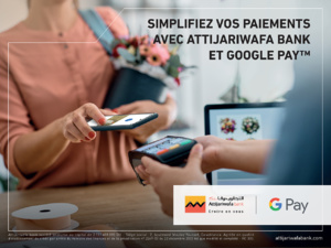 Google Pay disponible chez Attijariwafa bank
