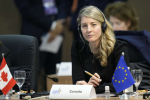 La ministre des affaires étrangères canadienne, Mélanie Joly