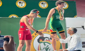​Badr Siwane décroche la médaille d'argent aux Jeux Africains de Triathlon à Accra 2024