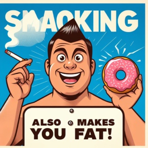 Zut ... Fumer fait grossir aussi ! Zut ... Fumer fait grossir aussi !