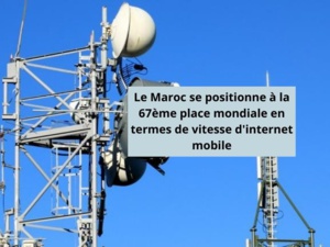 ​Maroc : 67ème au classement mondial de la vitesse d'internet et 10ème au niveau arabe