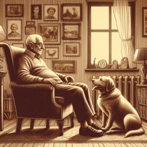 Au moins, mon chien me comprend un peu Au moins, mon chien me comprend un peu