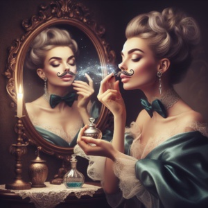 Madame voudrait se débarrasser de sa moustache ! Madame voudrait se débarrasser de sa moustache !