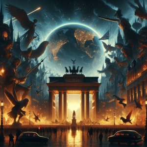 Lumières perdues de la paix, pleurent la guerre future Lumières perdues de la paix, pleurent la guerre future