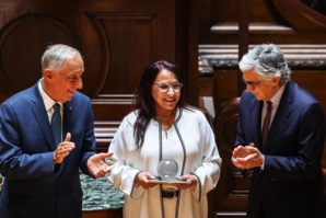 Amina Bouayach Prix Nord-Sud du Conseil de l’Europe 2023 Amina Bouayach Prix Nord-Sud du Conseil de l’Europe 2023