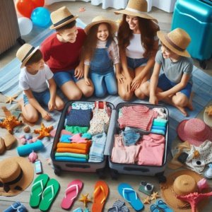 Les vacances et la valise Les vacances et la valise
