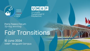 Le Forum pour la Paix : Une première délocalisation au Maroc pour une Transition Juste Le Forum pour la Paix : Une première délocalisation au Maroc pour une Transition Juste