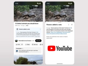 YouTube introduit 'Notes' pour combattre les Fake News en période électorale YouTube introduit 'Notes' pour combattre les Fake News en période électorale