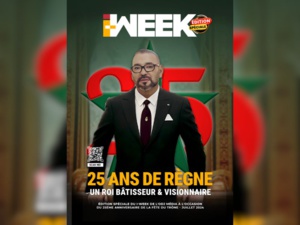 Parution du I-WEEK Spécial 25 ans de règne - 31 Juillet 2024 Parution du I-WEEK Spécial 25 ans de règne - 31 Juillet 2024