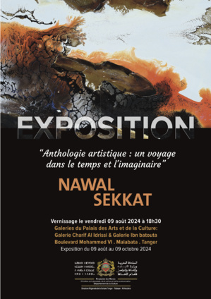 Exposition rétrospective de l'artiste plasticienne Nawal Sekkat Exposition rétrospective de l'artiste plasticienne Nawal Sekkat