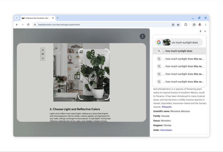 Nouvelles fonctionnalités de Chrome : l'IA rend la navigation plus facile Nouvelles fonctionnalités de Chrome : l'IA rend la navigation plus facile